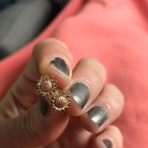 Sunflower earrings 🌻